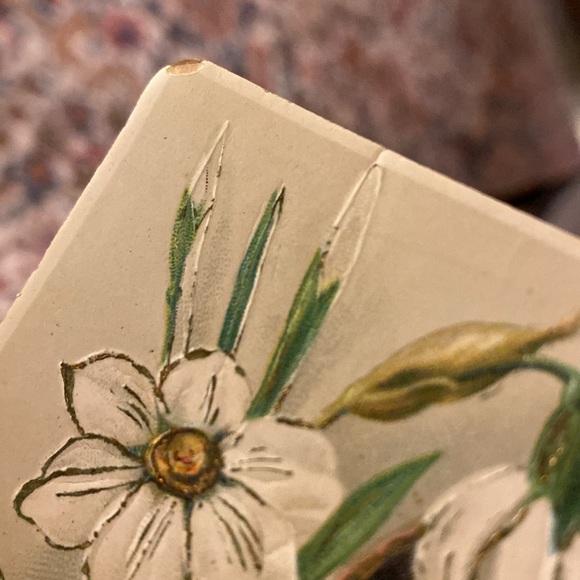 Antique Embossed Easter Greeting Postcard- No Writing - Picture 7 of 8